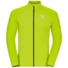 Veste Odlo Men Jacket Zeroweight Warm Hybrid Lime Green Black -Teva Boutique dc430384