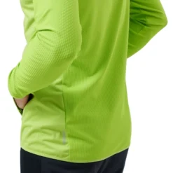 Veste Odlo Men Jacket Zeroweight Warm Hybrid Lime Green Black -Teva Boutique dc454014