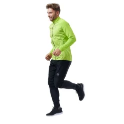 Veste Odlo Men Jacket Zeroweight Warm Hybrid Lime Green Black -Teva Boutique dc454522