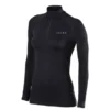 Sous-vêtement Thermique Falke Women Zip Tight Fit Black Noir -Teva Boutique falke falke women zip shirt tight fit maximum warm frontview 57d277da9a9bd large