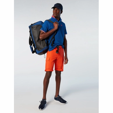 Polo North Sails Homme SS Polo With Logo Ocean Blue 2 Polo North Sails Homme SS Polo With Logo Ocean Blue â Image 2