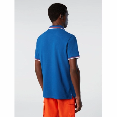 Polo North Sails Homme SS Polo With Logo Ocean Blue 5 Polo North Sails Homme SS Polo With Logo Ocean Blue â Image 5