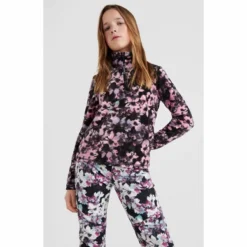 ONeill Gilet O'Neill Girls AOP Fleece Blue Ice Flower -Teva Boutique ice20flower20girl204