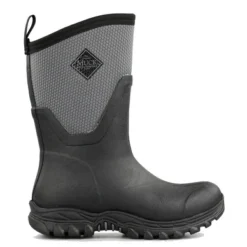Bottes De Neige Muck Boot Women Arctic Sport II Mid Black Grey
