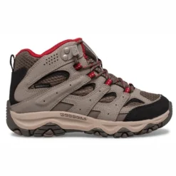 Chaussures De Randonnée Merrell Kids MOAB 3 Mid Waterproof Boulder Red