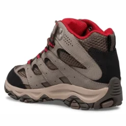 Chaussures De Randonnée Merrell Kids MOAB 3 Mid Waterproof Boulder Red -Teva Boutique mrlk mk265701 050321 ss22 225