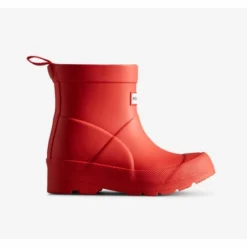 Botte De Pluie Hunter Little Enfants Play Boot Logo Red
