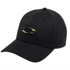 Casquette Oakley Tincan Cap Mens Black/Graphic Camo S/M Noir