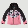 ONeill Veste De Ski O'Neill Girls Diamond Jacket Blue Ice Flower -Teva Boutique ski20jas20diamond20flower201