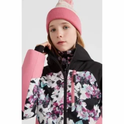 ONeill Veste De Ski O'Neill Girls Diamond Jacket Blue Ice Flower -Teva Boutique ski20jas20diamond20flower204