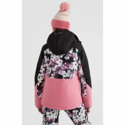 ONeill Veste De Ski O'Neill Girls Diamond Jacket Blue Ice Flower -Teva Boutique ski20jas20diamond20flower205