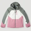 ONeill Veste De Ski O'Neill Girls Diamond Jacket Balsam Green Colour Block -Teva Boutique ski20jas20diamond20green201