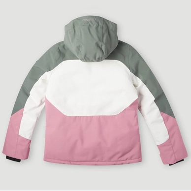 ONeill Veste De Ski O'Neill Girls Diamond Jacket Balsam Green Colour Block 2 ONeill Veste De Ski O'Neill Girls Diamond Jacket Balsam Green Colour Block – Image 2