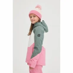 ONeill Veste De Ski O'Neill Girls Diamond Jacket Balsam Green Colour Block 11 ONeill Veste De Ski O'Neill Girls Diamond Jacket Balsam Green Colour Block -Teva Boutique ski20jas20diamond20green205