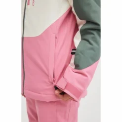 ONeill Veste De Ski O'Neill Girls Diamond Jacket Balsam Green Colour Block 12 ONeill Veste De Ski O'Neill Girls Diamond Jacket Balsam Green Colour Block -Teva Boutique ski20jas20diamond20green206