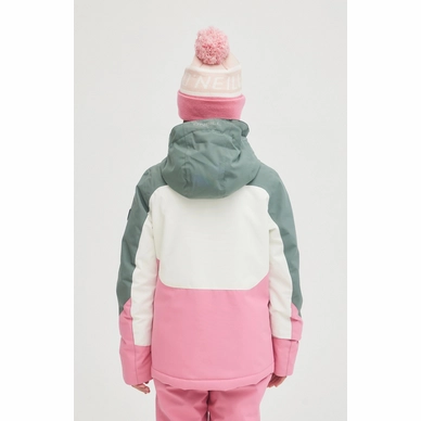 ONeill Veste De Ski O'Neill Girls Diamond Jacket Balsam Green Colour Block 7 ONeill Veste De Ski O'Neill Girls Diamond Jacket Balsam Green Colour Block – Image 7