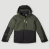 ONeill Veste De Ski O'Neill Boys Texture Jacket Green Pet -Teva Boutique texture20boy20groen201