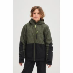 ONeill Veste De Ski O'Neill Boys Texture Jacket Green Pet -Teva Boutique texture20boy20groen203