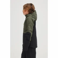 ONeill Veste De Ski O'Neill Boys Texture Jacket Green Pet -Teva Boutique texture20boy20groen204