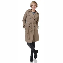 Imperméable Happy Rainy Days Geneve Camel Twill -Teva Boutique trenchcoat geneve camel twill 5