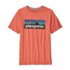 T-Shirt Patagonia Enfant Regenerative Organic Certified Cotton P6 Logo Coho Coral -Teva Boutique wbs22 62163 cohc